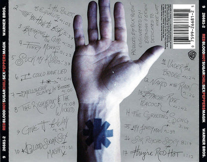 Red Hot Chili Peppers : Blood Sugar Sex Magik (CD, Album, SRC)
