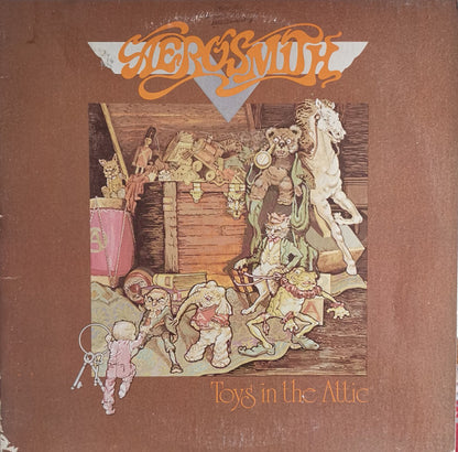 Aerosmith : Toys In The Attic (LP, Album, Fir)