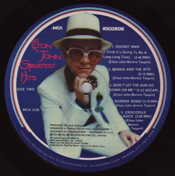 ■【中古】Elton John/Greatest Hits/DCC社製 JOHN,ELTON - Elton John - Greatest Hits 1970-2002 - Amazon.com Music
