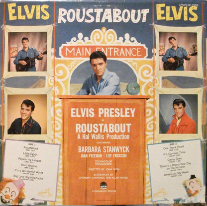 Elvis Presley : Roustabout (LP, Album, Mono, RE)