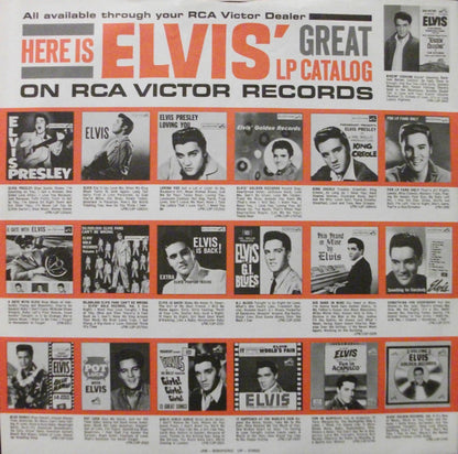 Elvis Presley : Roustabout (LP, Album, Mono, RE)