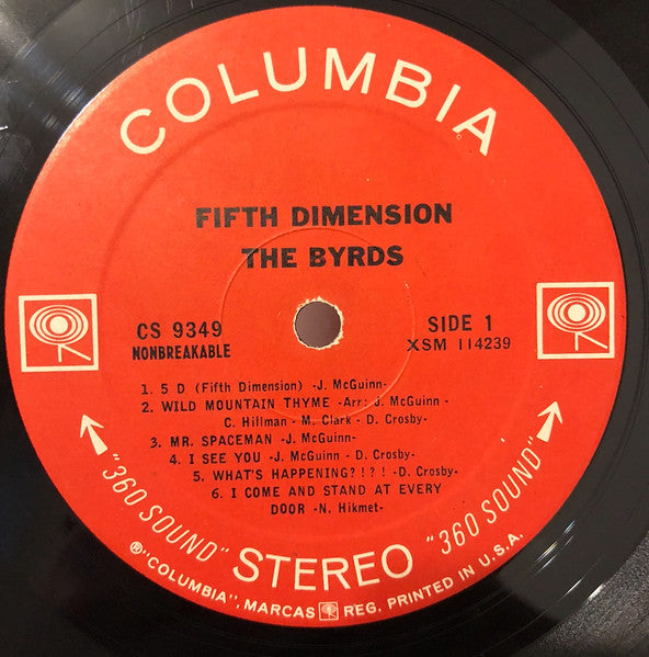 The Byrds : Fifth Dimension (LP, Album)