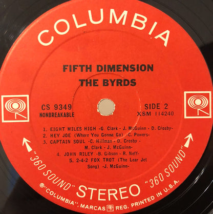 The Byrds : Fifth Dimension (LP, Album)