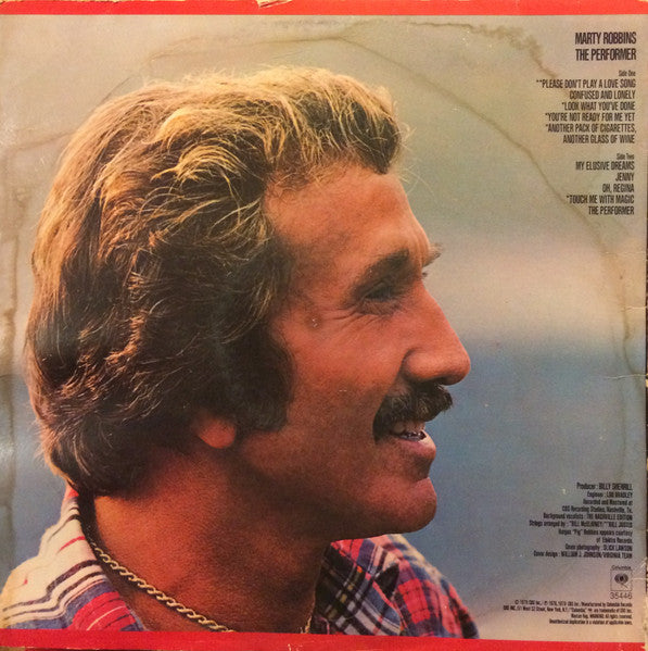 Marty Robbins : The Performer (LP, Album, RE)