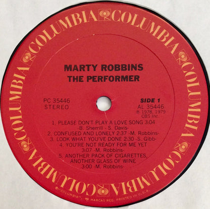 Marty Robbins : The Performer (LP, Album, RE)
