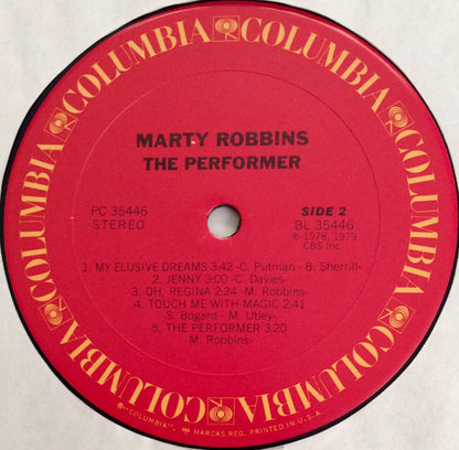 Marty Robbins : The Performer (LP, Album, RE)