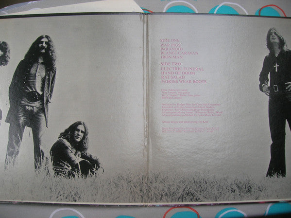 Black Sabbath : Paranoid (LP, Album)