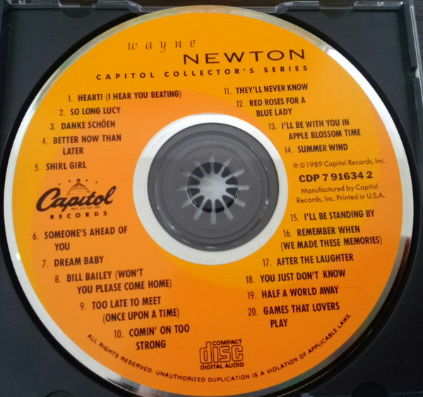 Wayne Newton : Capitol Collector's Series (CD, Comp, Club, RM)
