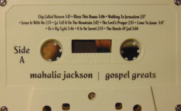 Mahalia Jackson : Gospel Greats (Cass, Comp)