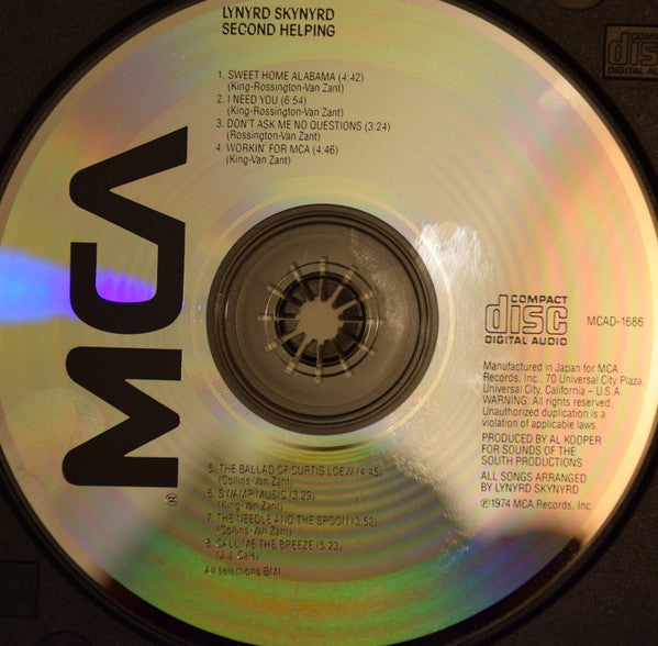 Lynyrd Skynyrd : Second Helping (CD, Album, RE)