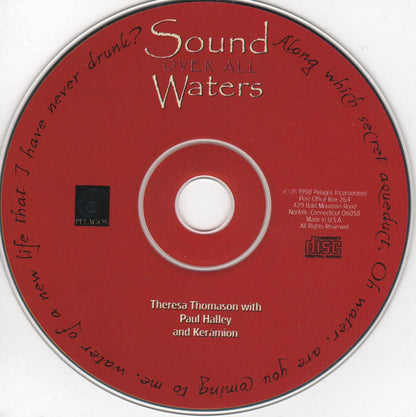Theresa Thomason With Paul Halley And Kerámion : Sound Over All Waters (CD, Album)