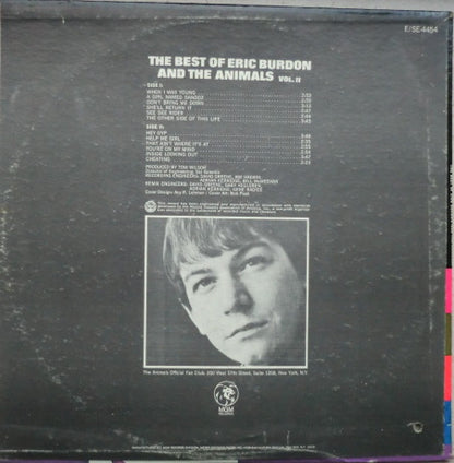 Eric Burdon And The Animals* : The Best Of Eric Burdon And The Animals – Vol. II (LP, Comp, Mono)