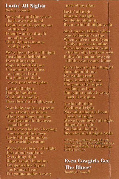 Rodney Crowell : Greatest Hits (Cass, Comp, Dol)