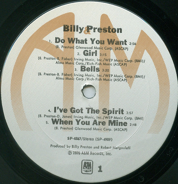 Buy Billy Preston : Billy Preston (LP, Album) Online for a great