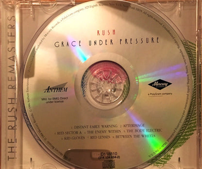 Rush : Grace Under Pressure (CD, Album, Club, RE, RM, RP, BMG)