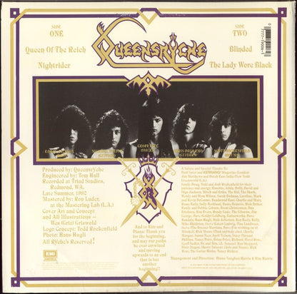 Queensrÿche : Queensrÿche (12", EP, Jac)