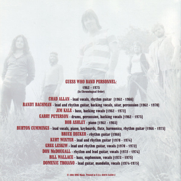 The Guess Who : Anthology (2xCD, Comp)