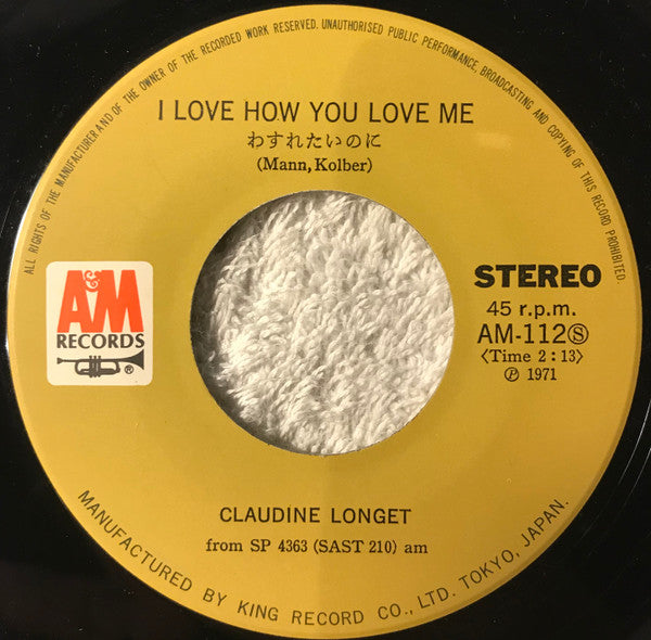 Claudine Longet : Sunrise, Sunset (7", Single)