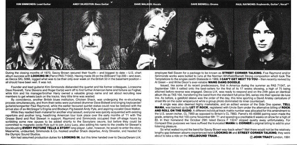 Savoy Brown : Street Corner Talking (CD, Album, RE)