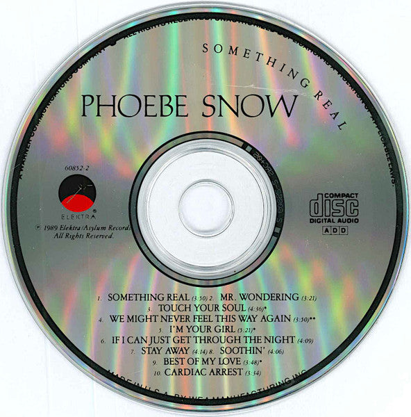 Phoebe Snow : Something Real (CD, Album)