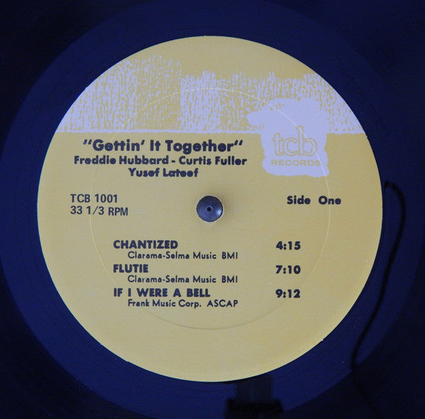 Freddie Hubbard, Curtis Fuller, Yusef Lateef : Gettin' It Together (LP, Album, RE, Yel)