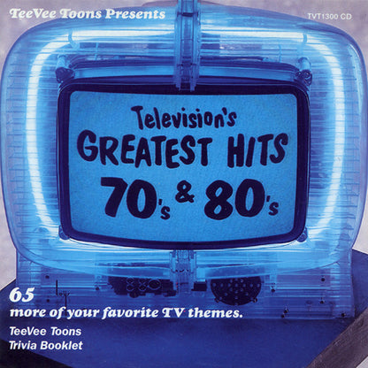 Various : Television's Greatest Hits 70's & 80's (CD, Comp, Club)