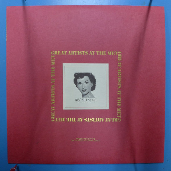 Risë Stevens : Risë Stevens At The Met (LP, Comp, Mono)