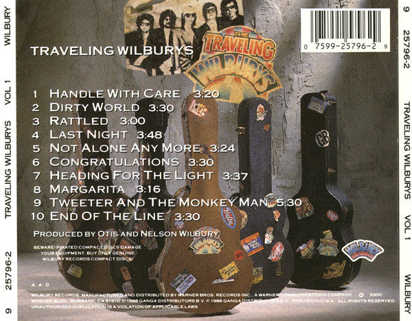Traveling Wilburys : Volume One (CD, Album, SRC)