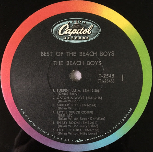 The Beach Boys : The Best Of The Beach Boys Vol. 1 (LP, Comp, Mono, Jac)