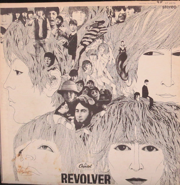 The Beatles : Revolver (LP, Album, Scr)
