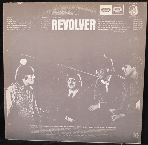 The Beatles : Revolver (LP, Album, Scr)