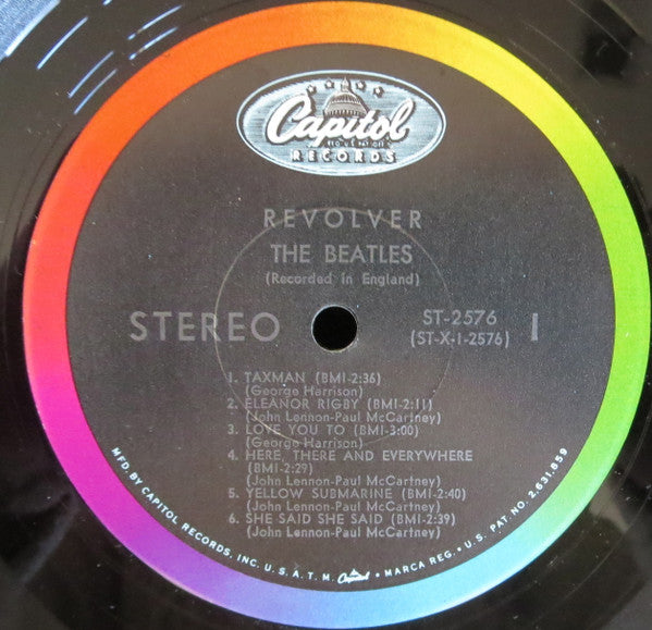 The Beatles : Revolver (LP, Album, Scr)