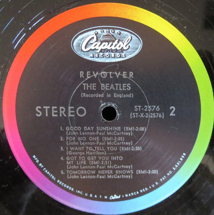 The Beatles : Revolver (LP, Album, Scr)