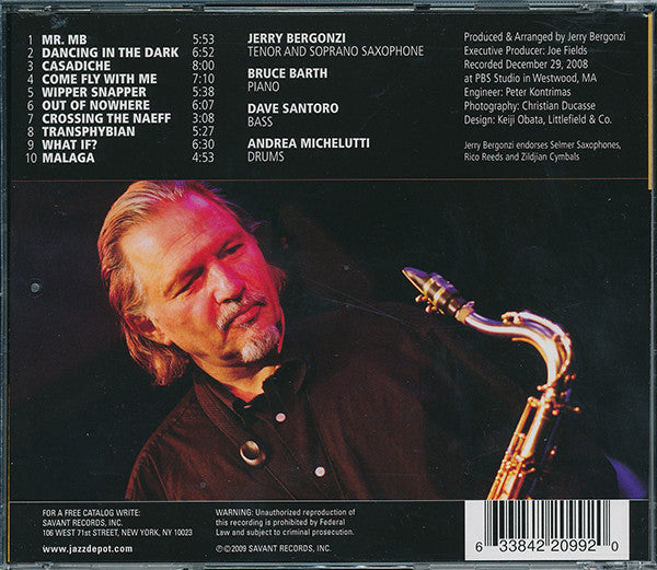 Jerry Bergonzi : Simply Put (CD, Album)