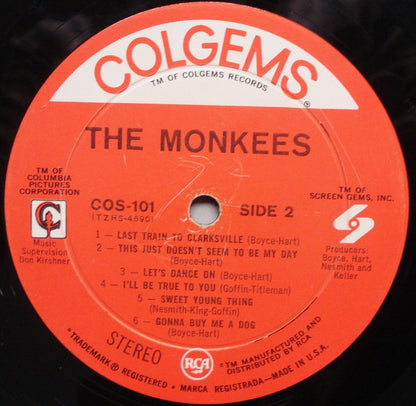 The Monkees : The Monkees (LP, Album, RP, Roc)