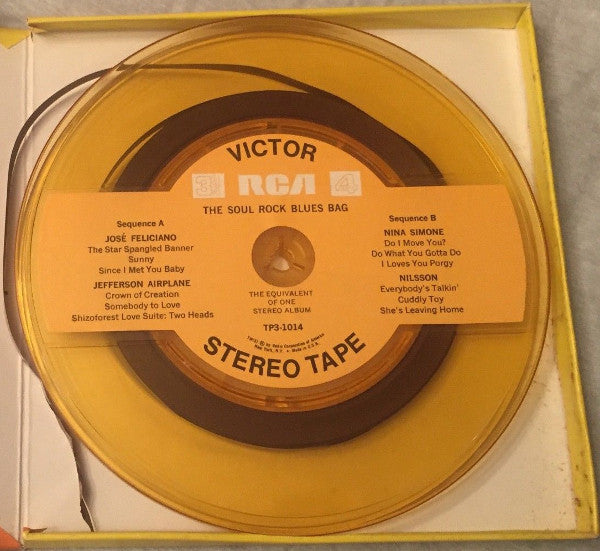 José Feliciano, Jefferson Airplane, Nina Simone, Harry Nilsson : Soul Rock Blues Bag  (Reel, 4tr Stereo, 7" Reel, Comp)