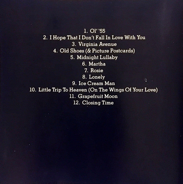 Tom Waits : Closing Time (CD, Album, RE, RP, Com)