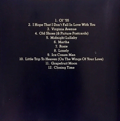 Tom Waits : Closing Time (CD, Album, RE, RP, Com)