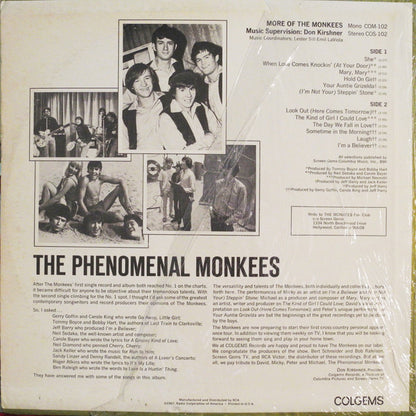 The Monkees : More Of The Monkees (LP, Album, Mono)