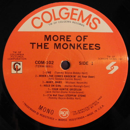 The Monkees : More Of The Monkees (LP, Album, Mono)