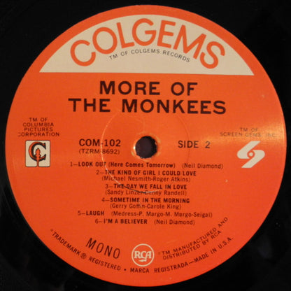 The Monkees : More Of The Monkees (LP, Album, Mono)