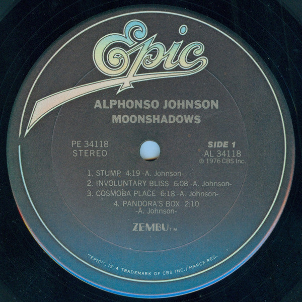 Alphonso Johnson : Moonshadows (LP, Album, RE)