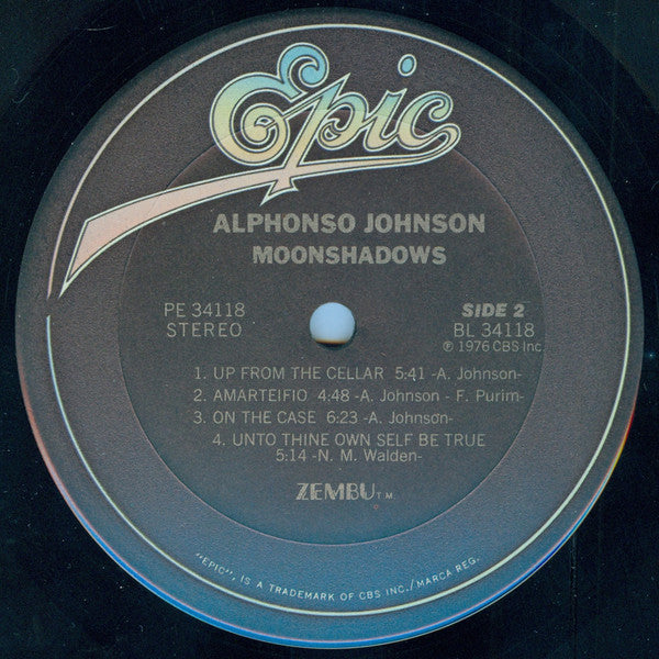 Alphonso Johnson : Moonshadows (LP, Album, RE)