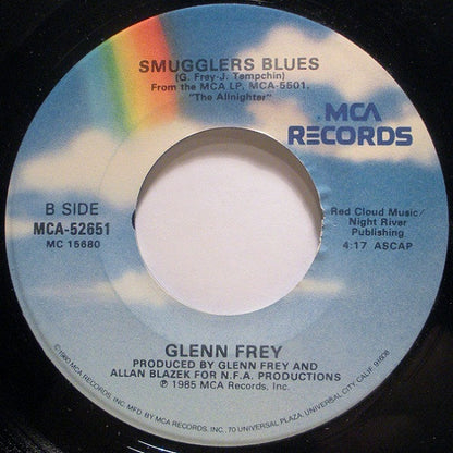 Glenn Frey : You Belong To The City (7", Glo)