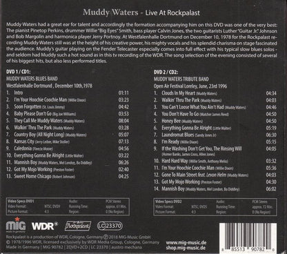 Muddy Waters : Live At Rockpalast (2xCD, Album + 2xDVD, Album)