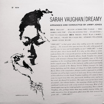 Sarah Vaughan : Dreamy (LP, Album)