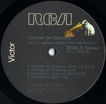 Louis Clark Conducting The Royal Philharmonic Orchestra* : Hooked On Classics (LP, Album)