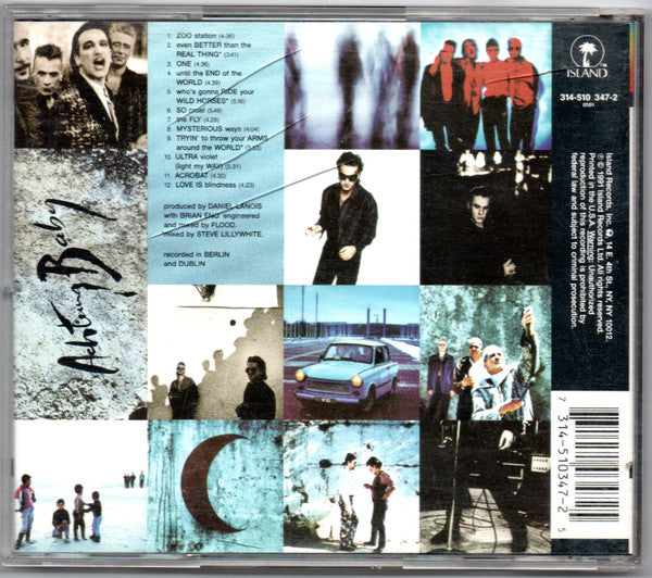 U2 : Achtung Baby (CD, Album, RP)