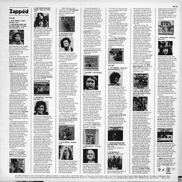 Various : Zappéd (LP, Smplr, San)