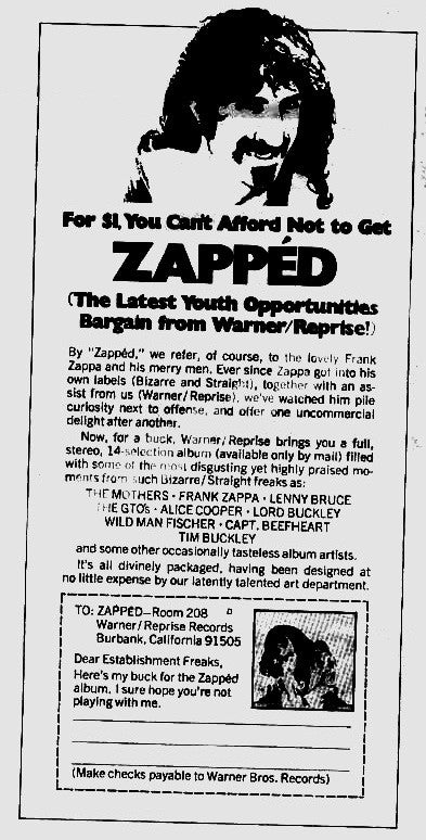 Various : Zappéd (LP, Smplr, San)